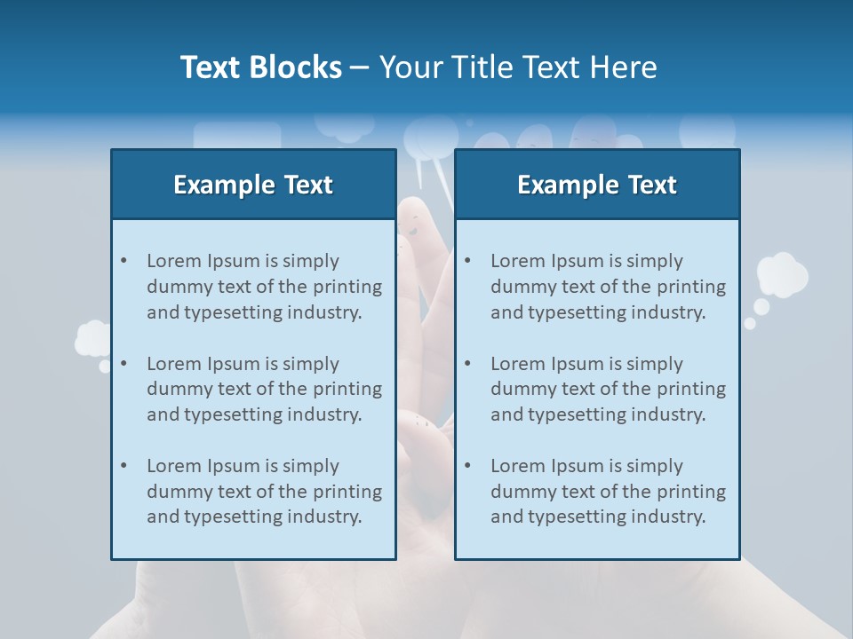 Sign Family Conceptual PowerPoint Template