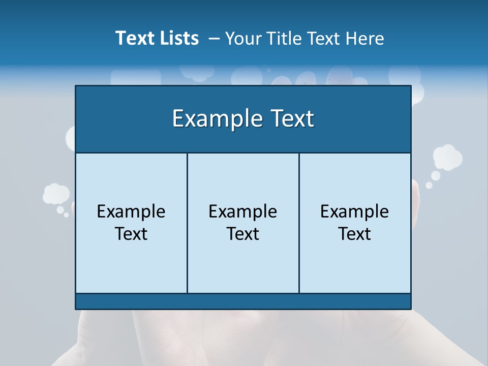 Sign Family Conceptual PowerPoint Template