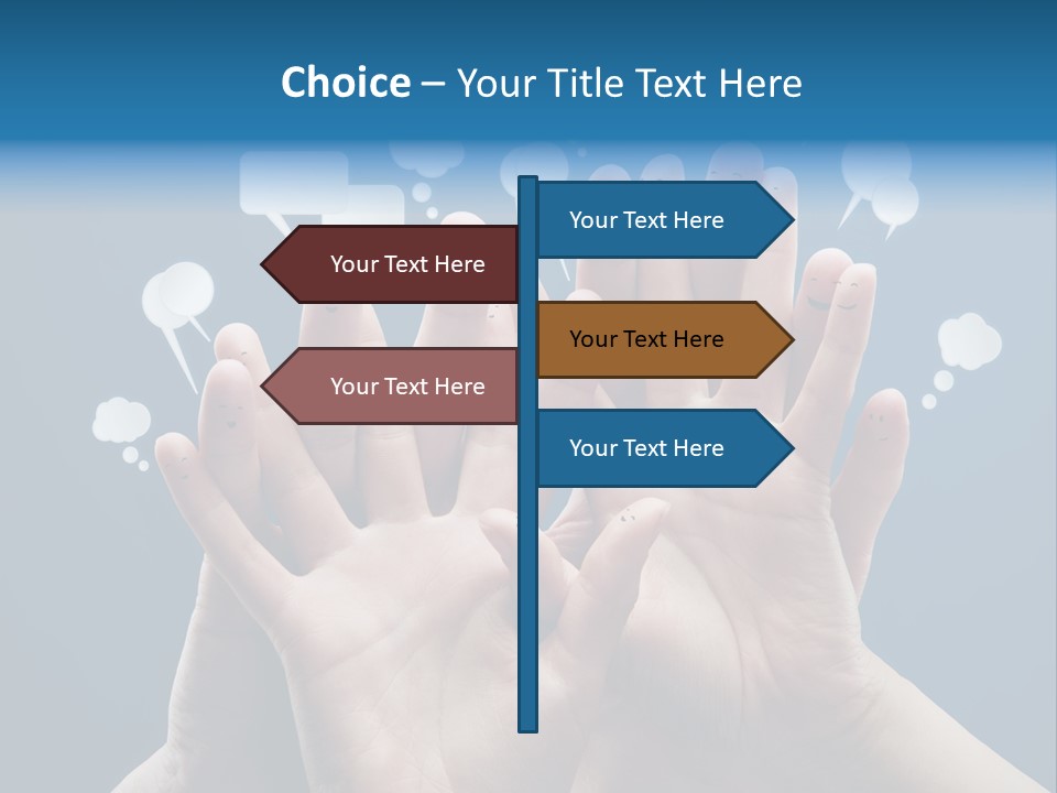 Sign Family Conceptual PowerPoint Template