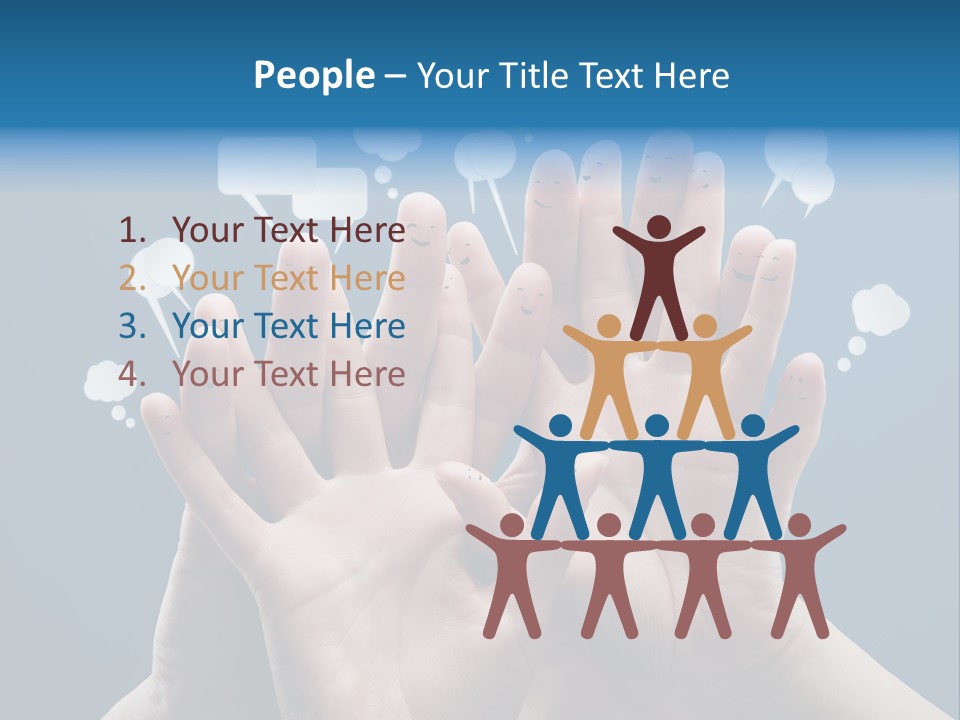 Sign Family Conceptual PowerPoint Template