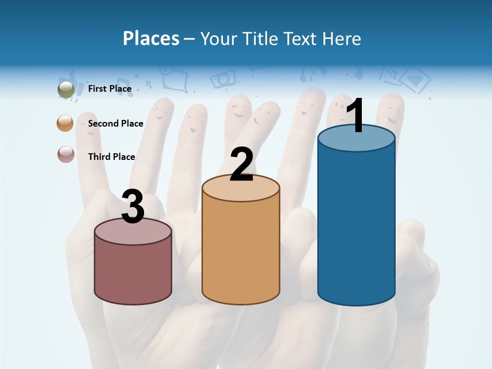 Cloud Family Icon PowerPoint Template