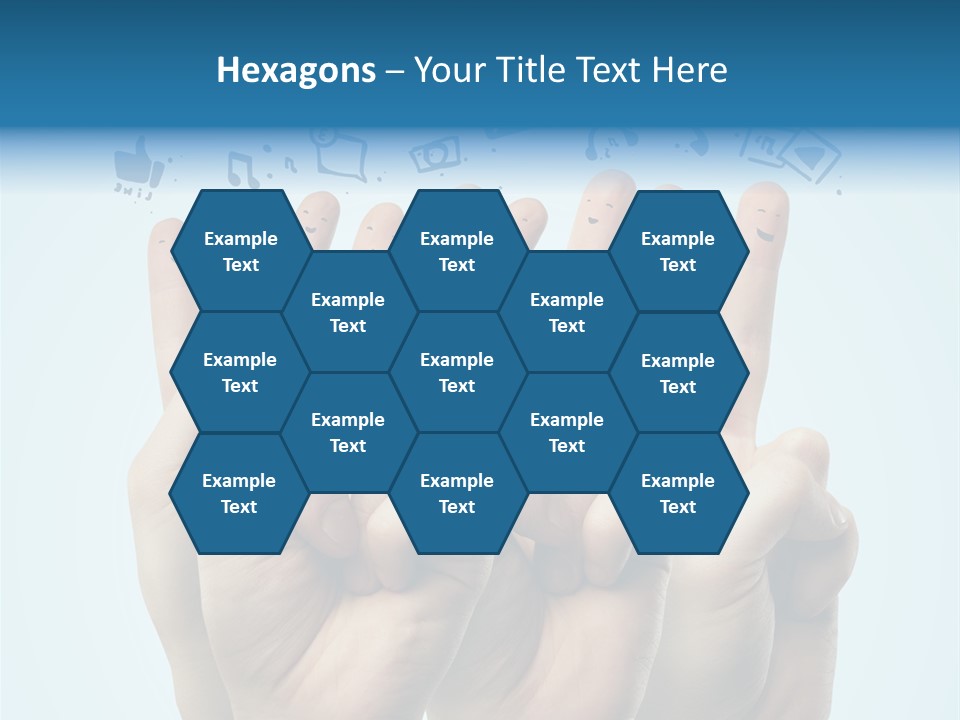 Cloud Family Icon PowerPoint Template