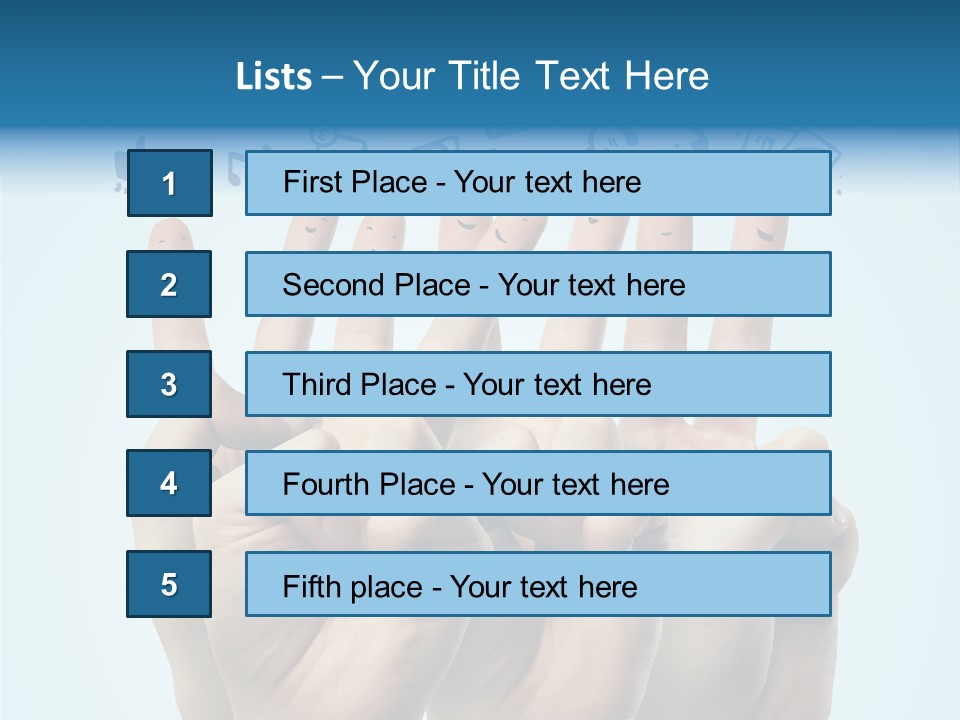 Cloud Family Icon PowerPoint Template