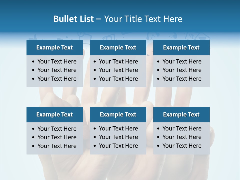 Cloud Family Icon PowerPoint Template