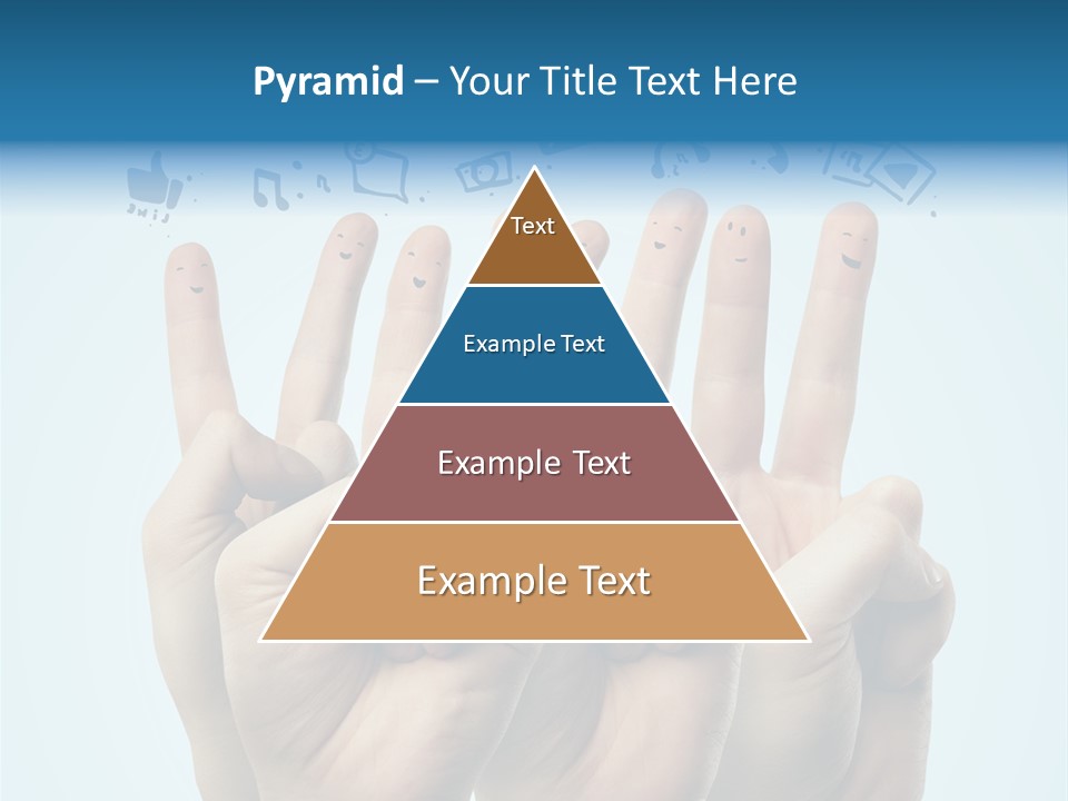 Cloud Family Icon PowerPoint Template