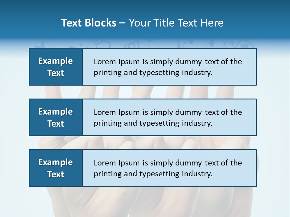 Cloud Family Icon PowerPoint Template