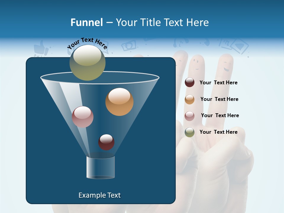 Cloud Family Icon PowerPoint Template
