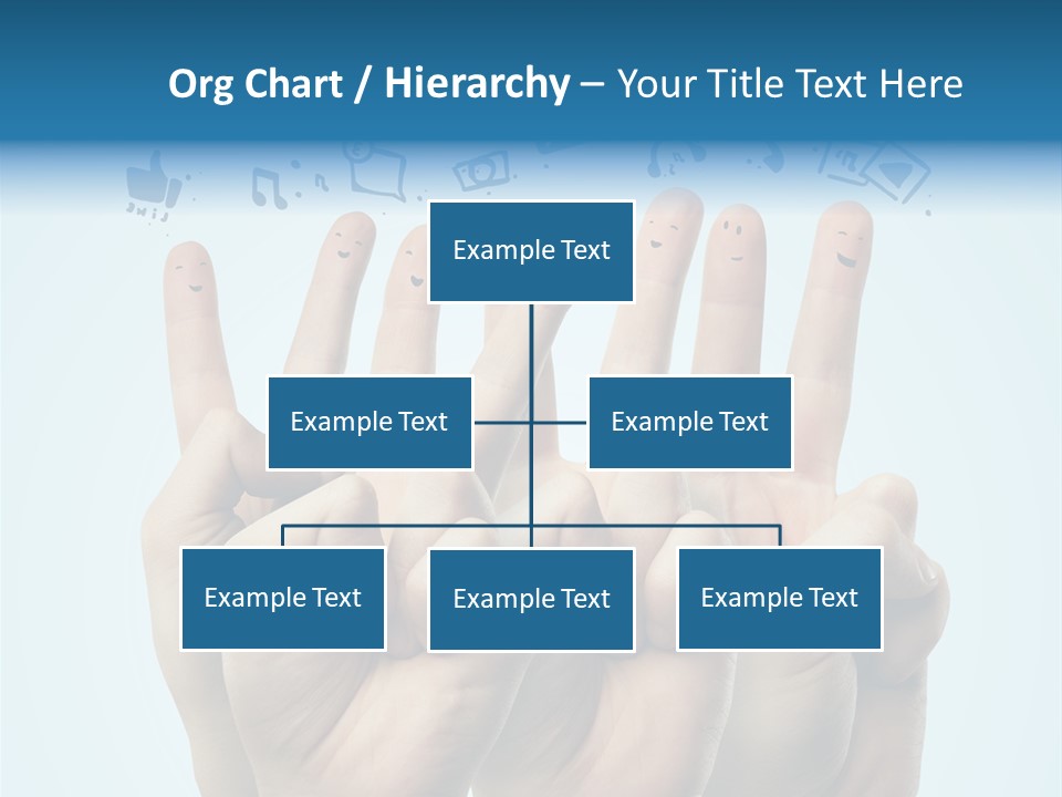 Cloud Family Icon PowerPoint Template