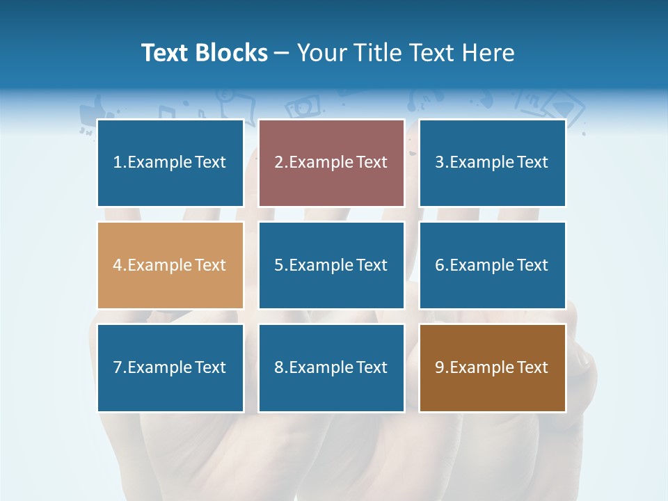 Cloud Family Icon PowerPoint Template