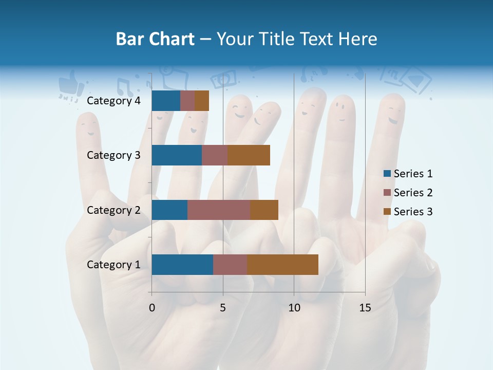 Cloud Family Icon PowerPoint Template