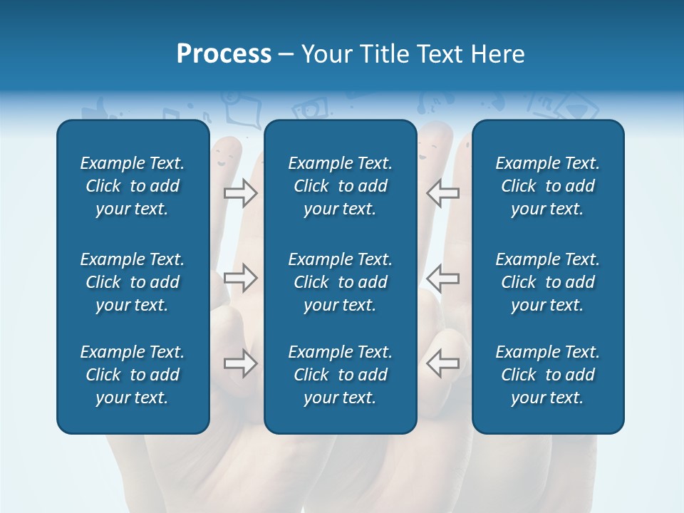 Cloud Family Icon PowerPoint Template