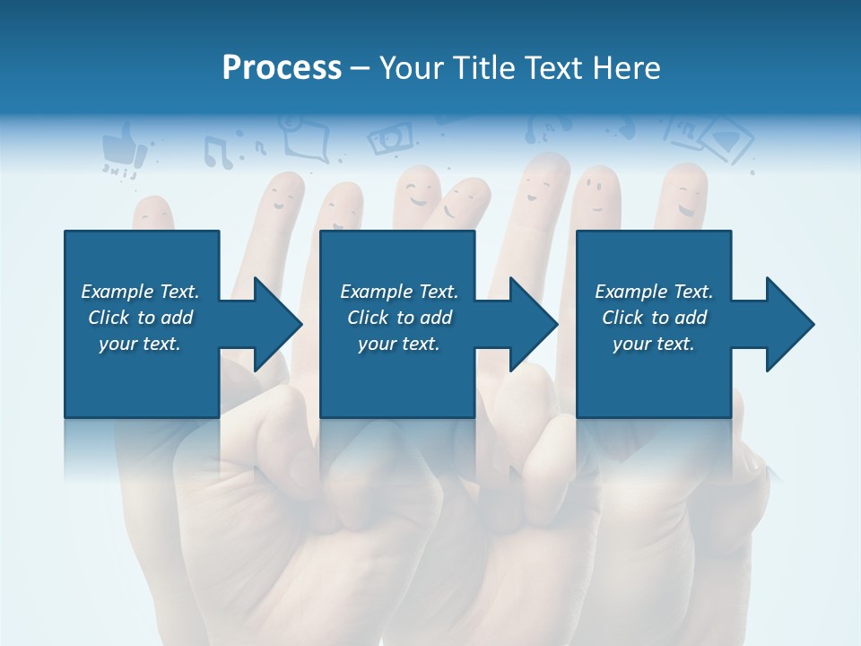 Cloud Family Icon PowerPoint Template