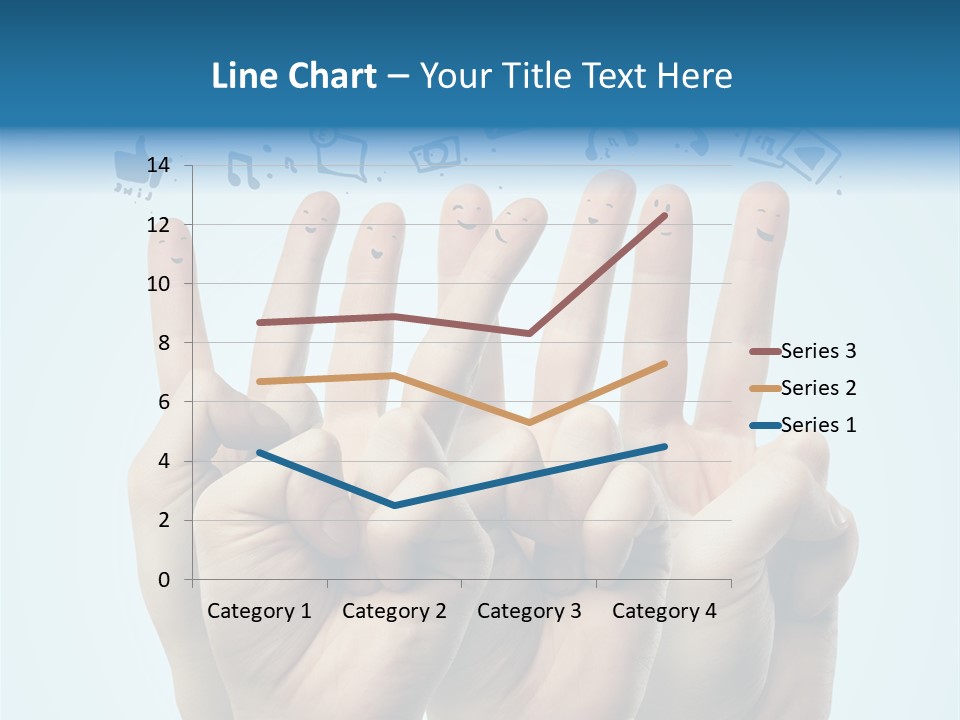 Cloud Family Icon PowerPoint Template