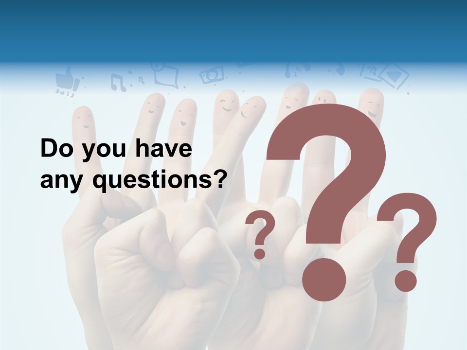 Cloud Family Icon PowerPoint Template