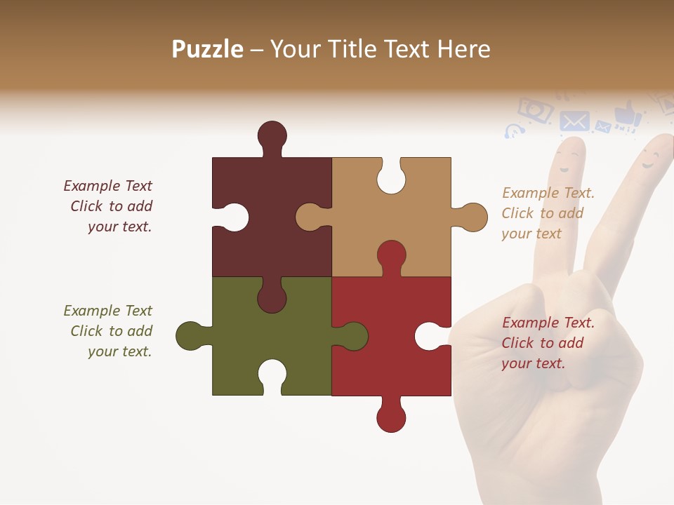 Friendly Concept Corporation PowerPoint Template