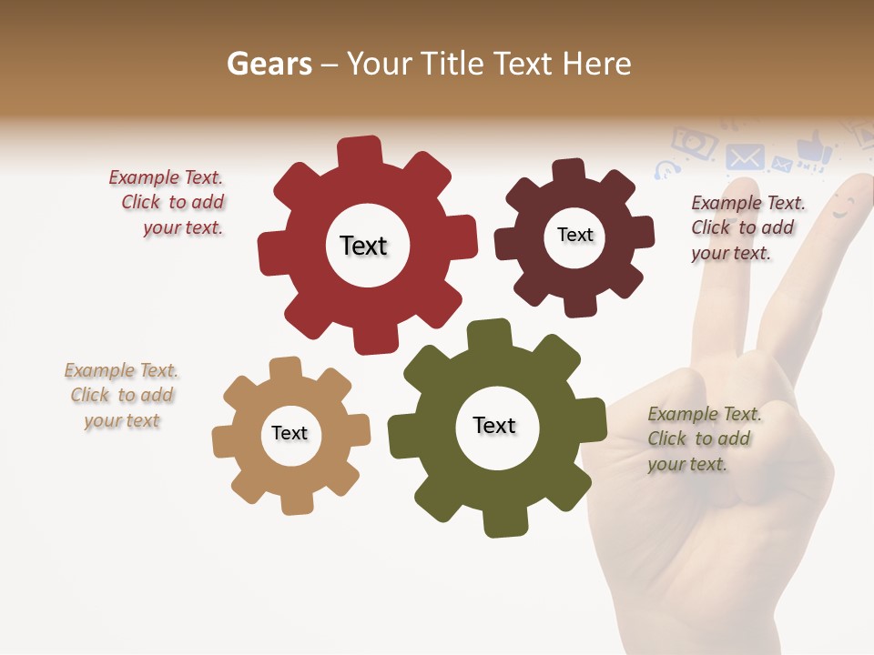 Friendly Concept Corporation PowerPoint Template