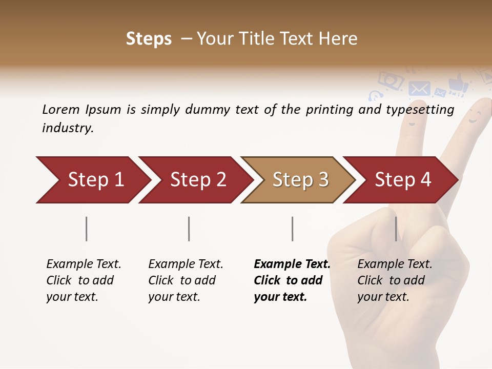 Friendly Concept Corporation PowerPoint Template