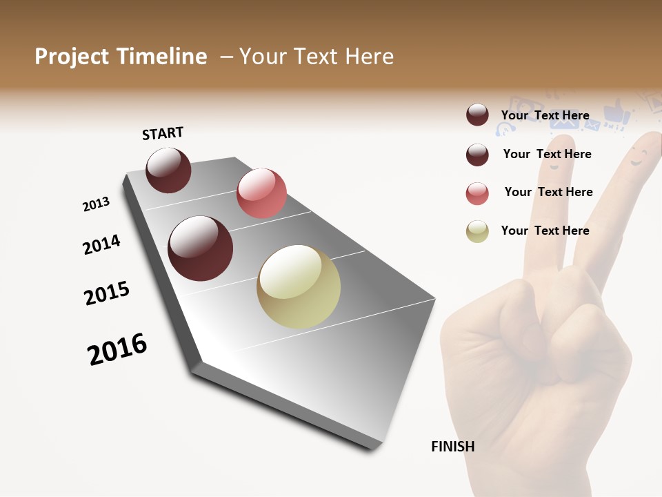 Friendly Concept Corporation PowerPoint Template