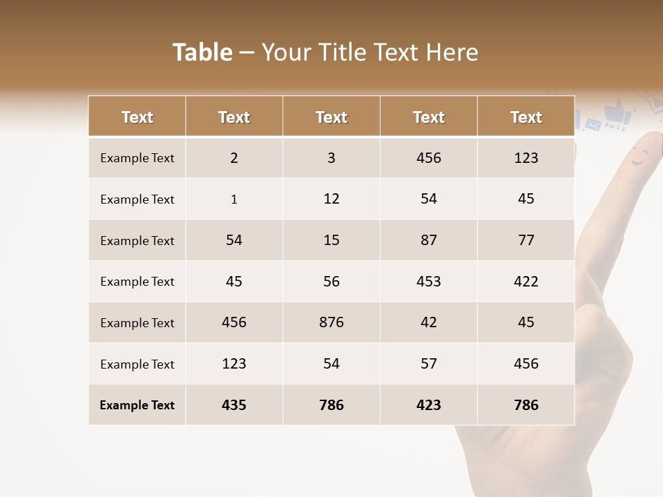 Friendly Concept Corporation PowerPoint Template