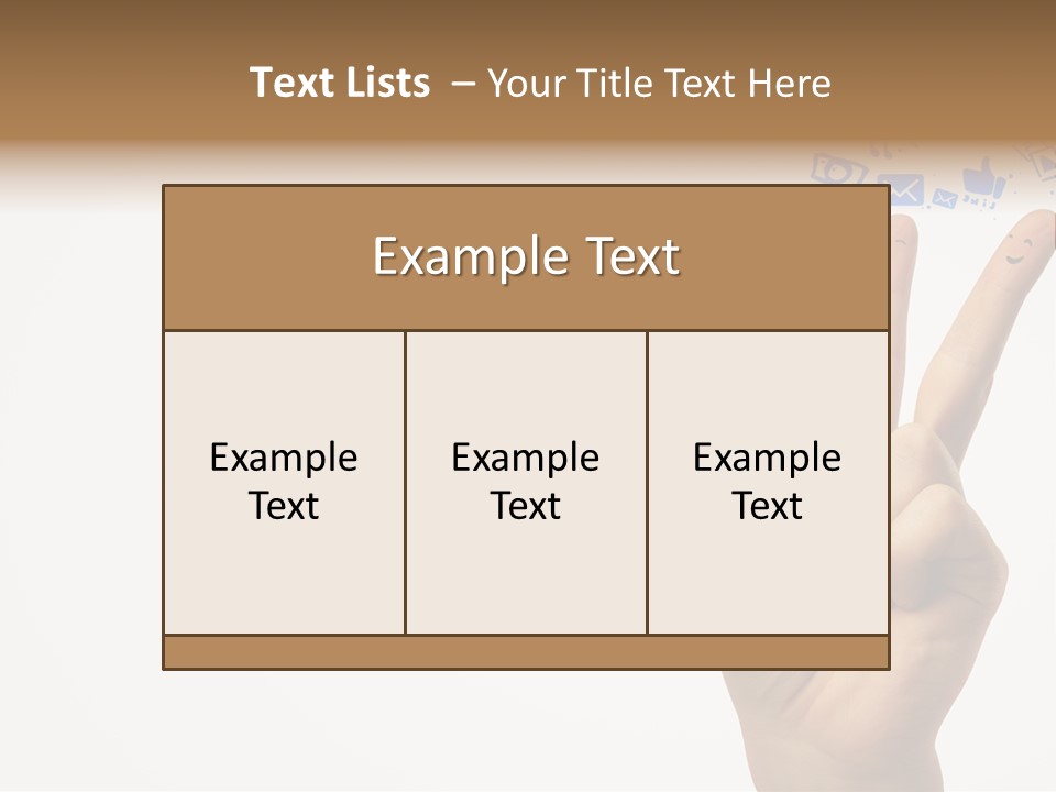 Friendly Concept Corporation PowerPoint Template