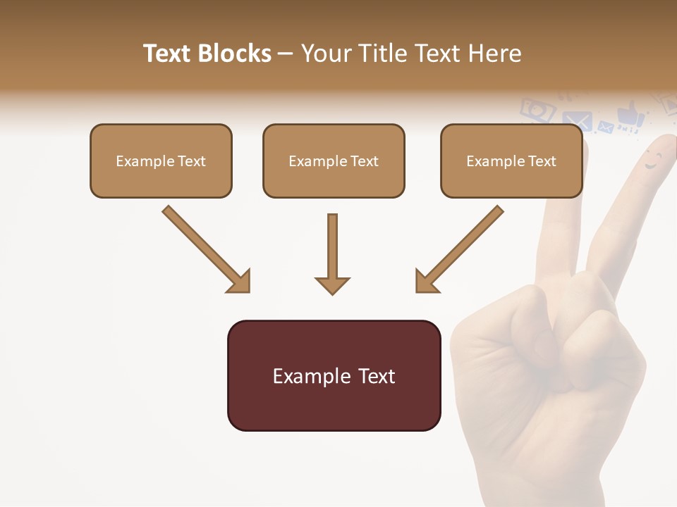 Friendly Concept Corporation PowerPoint Template