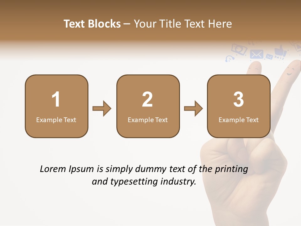 Friendly Concept Corporation PowerPoint Template