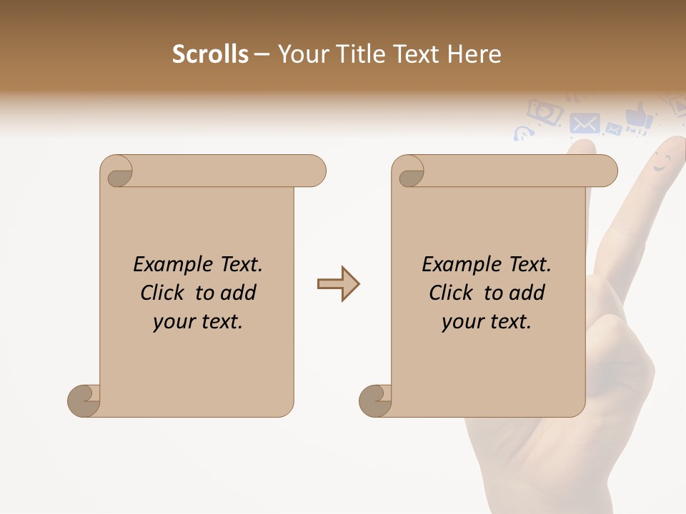 Friendly Concept Corporation PowerPoint Template