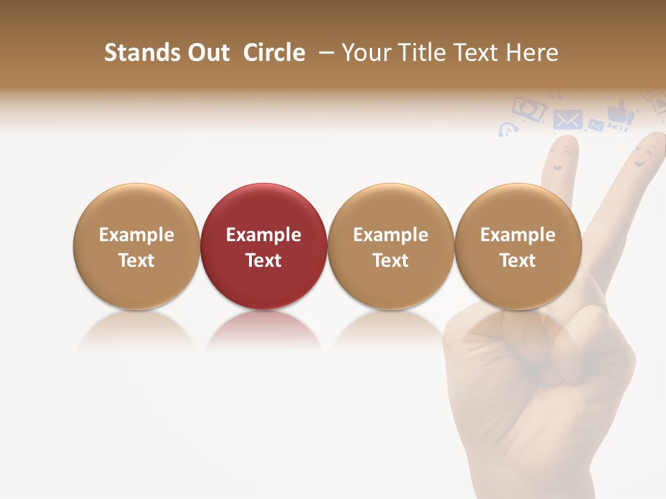 Friendly Concept Corporation PowerPoint Template