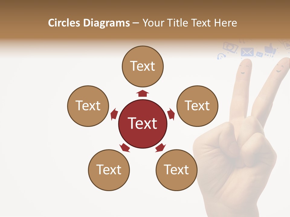 Friendly Concept Corporation PowerPoint Template