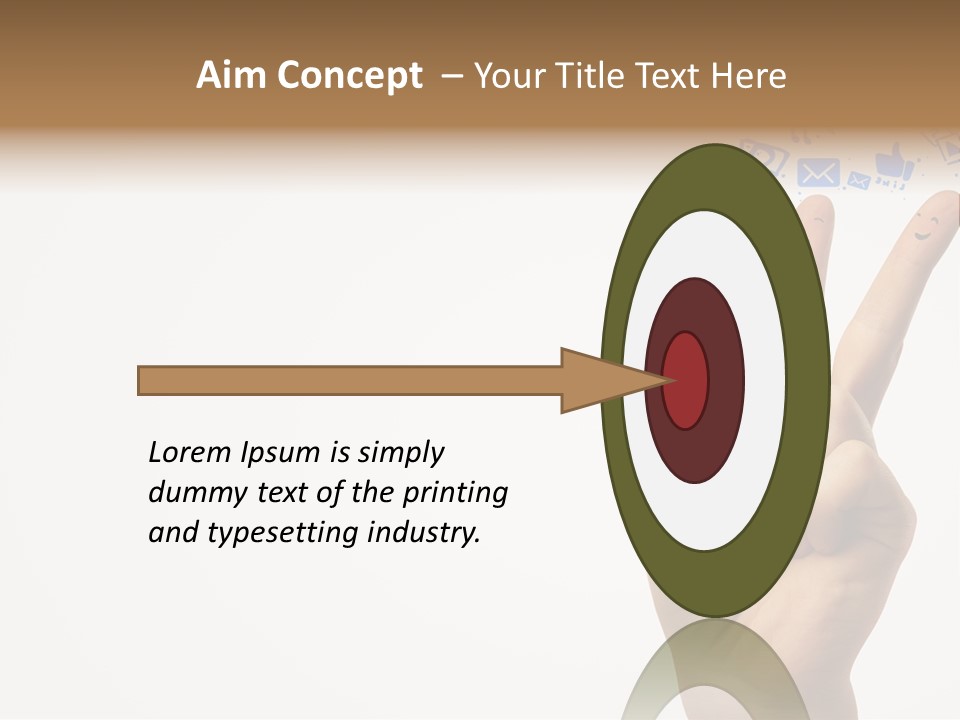 Friendly Concept Corporation PowerPoint Template