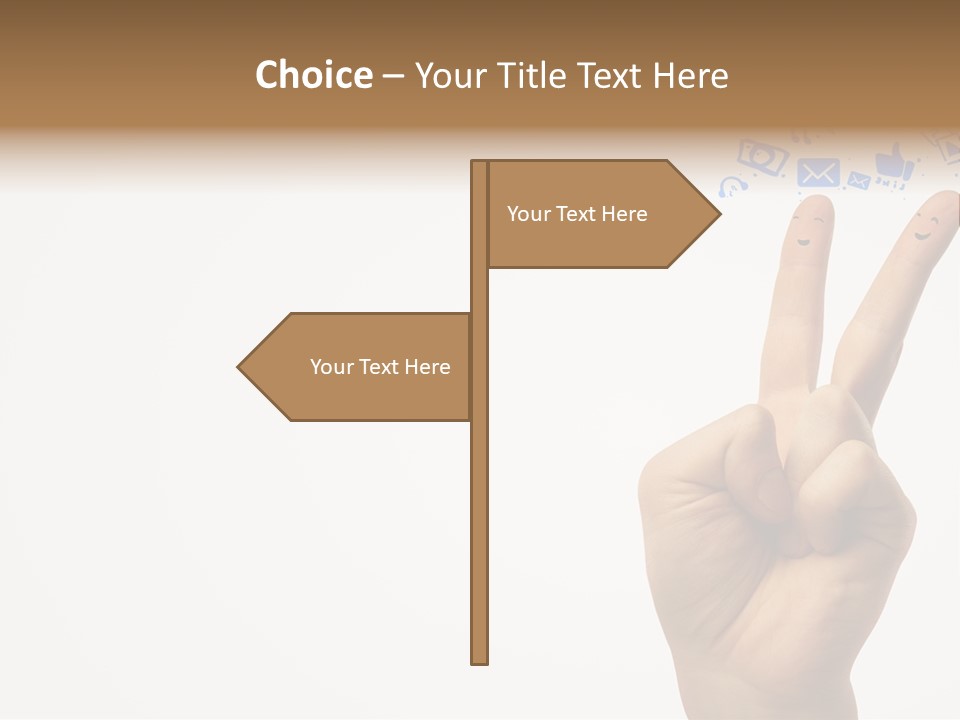 Friendly Concept Corporation PowerPoint Template