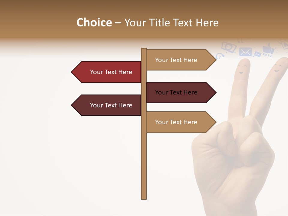 Friendly Concept Corporation PowerPoint Template