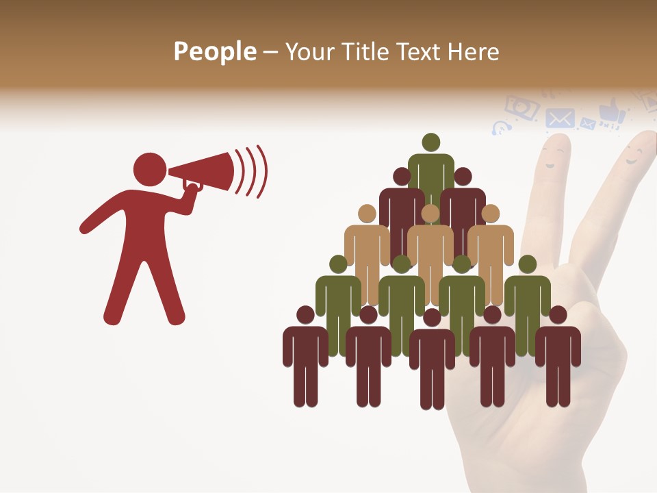 Friendly Concept Corporation PowerPoint Template