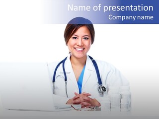 Work Portrait Job PowerPoint Template