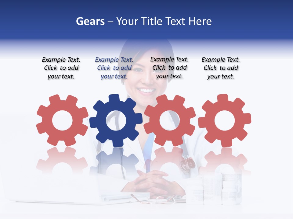 Work Portrait Job PowerPoint Template