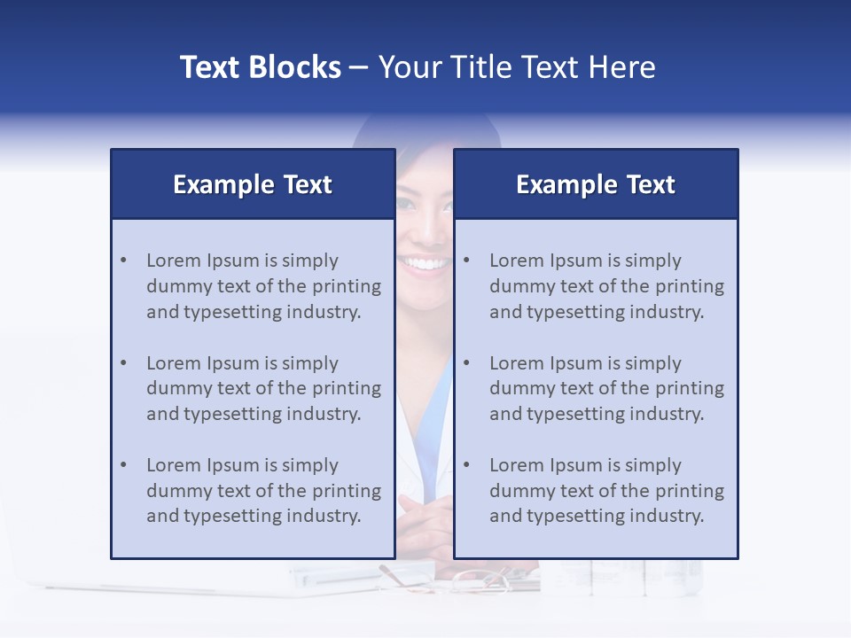 Work Portrait Job PowerPoint Template