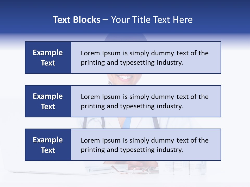 Work Portrait Job PowerPoint Template