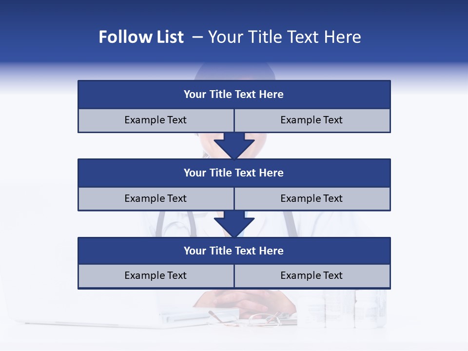 Work Portrait Job PowerPoint Template