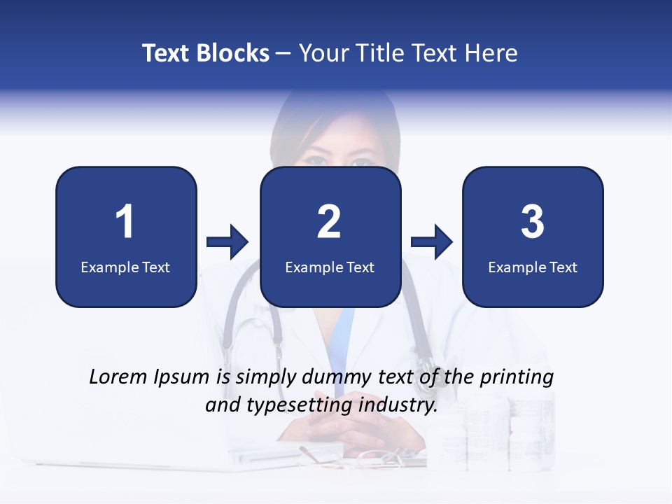 Work Portrait Job PowerPoint Template