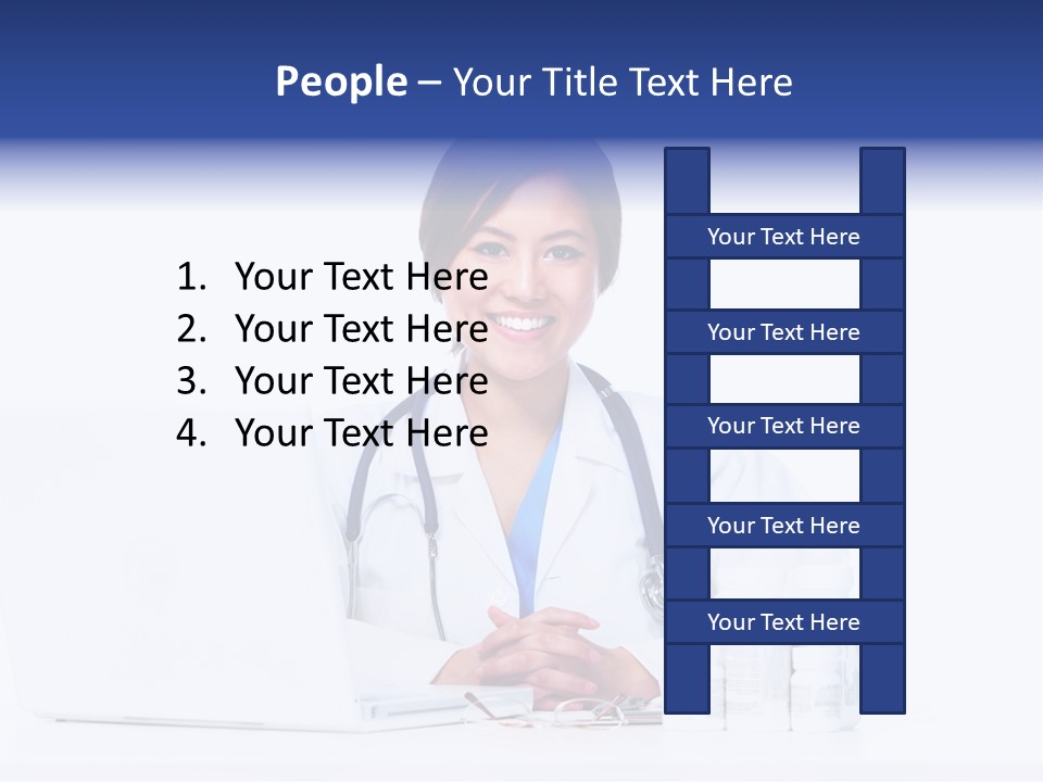 Work Portrait Job PowerPoint Template