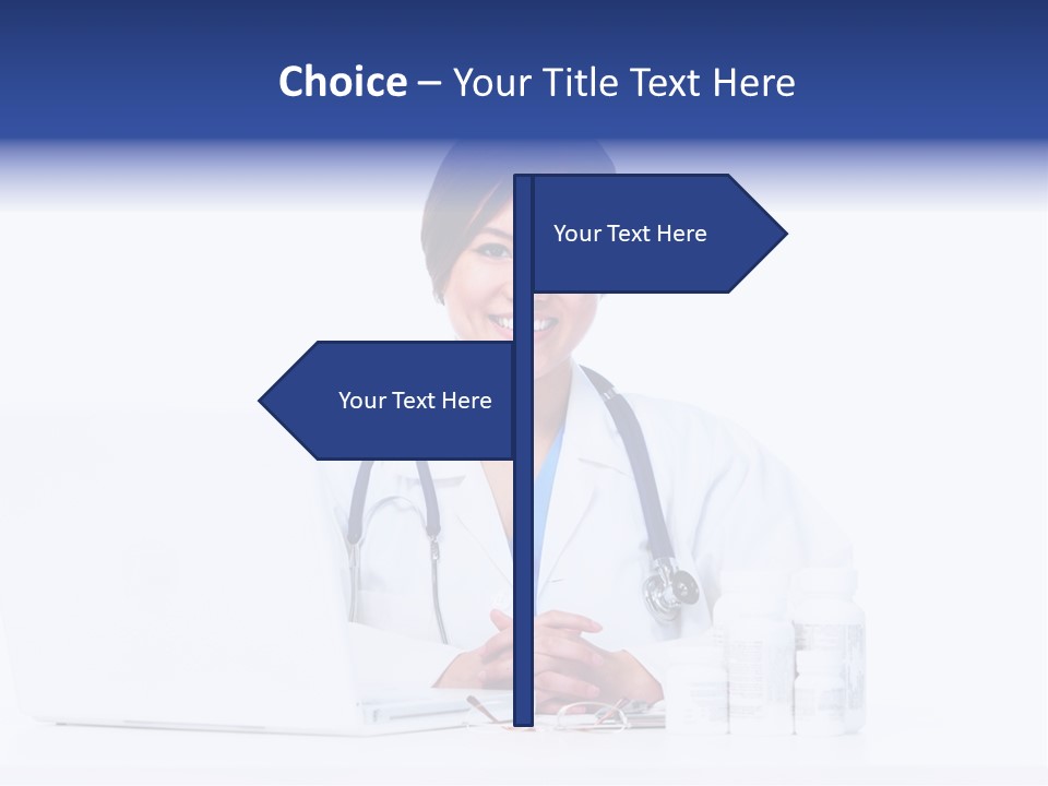 Work Portrait Job PowerPoint Template