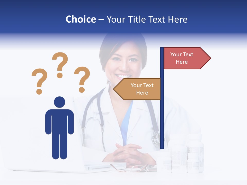 Work Portrait Job PowerPoint Template