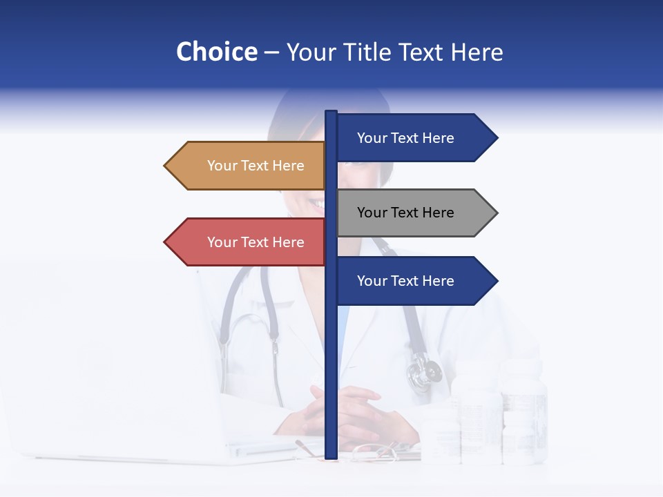 Work Portrait Job PowerPoint Template