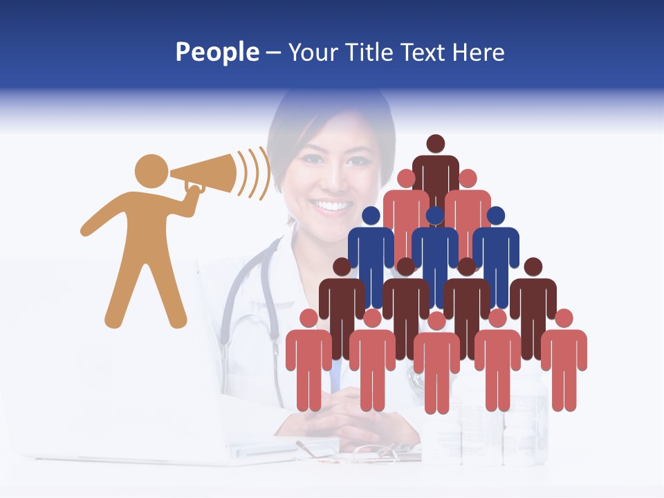 Work Portrait Job PowerPoint Template