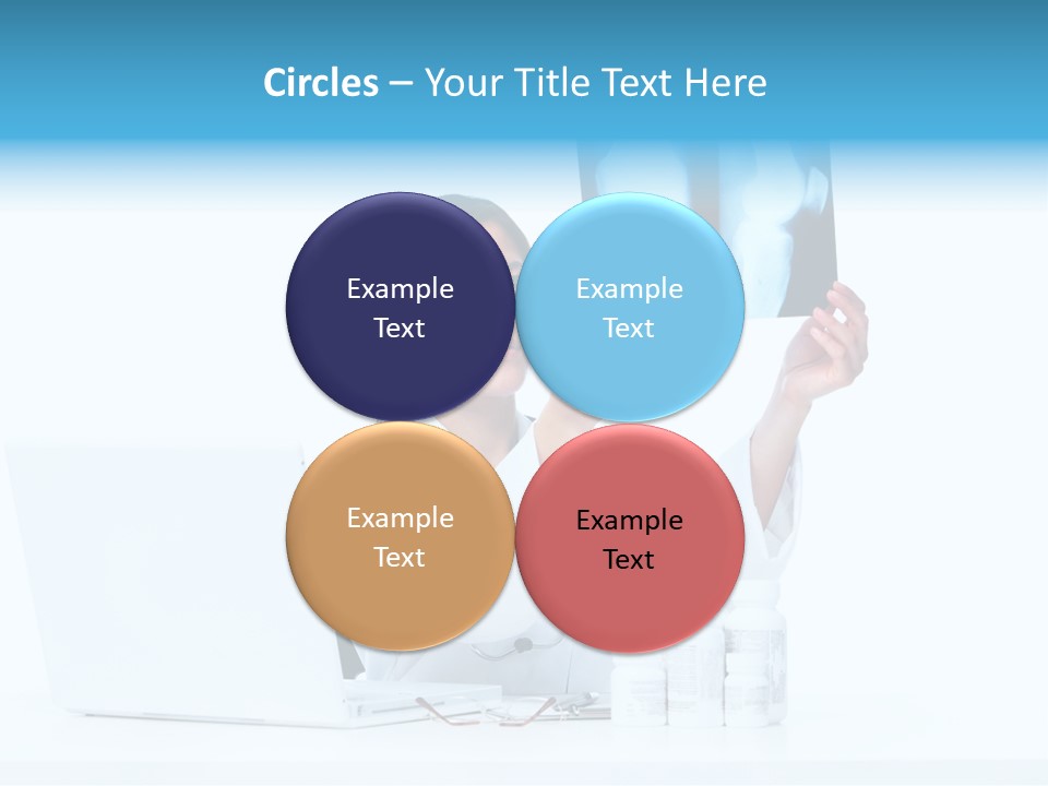 Pharmaceutical Background Illness PowerPoint Template