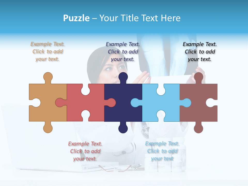 Pharmaceutical Background Illness PowerPoint Template