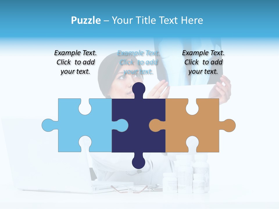 Pharmaceutical Background Illness PowerPoint Template