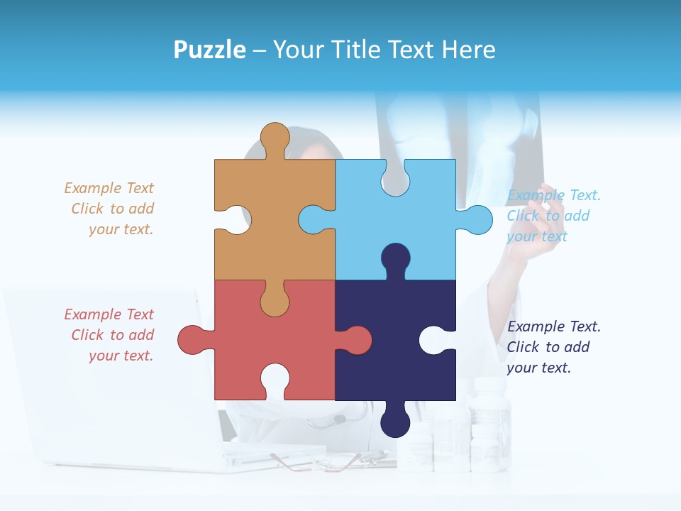 Pharmaceutical Background Illness PowerPoint Template