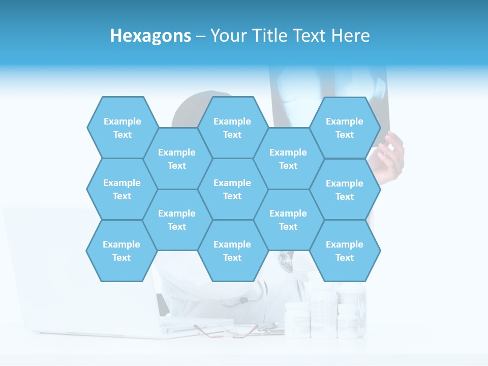 Pharmaceutical Background Illness PowerPoint Template