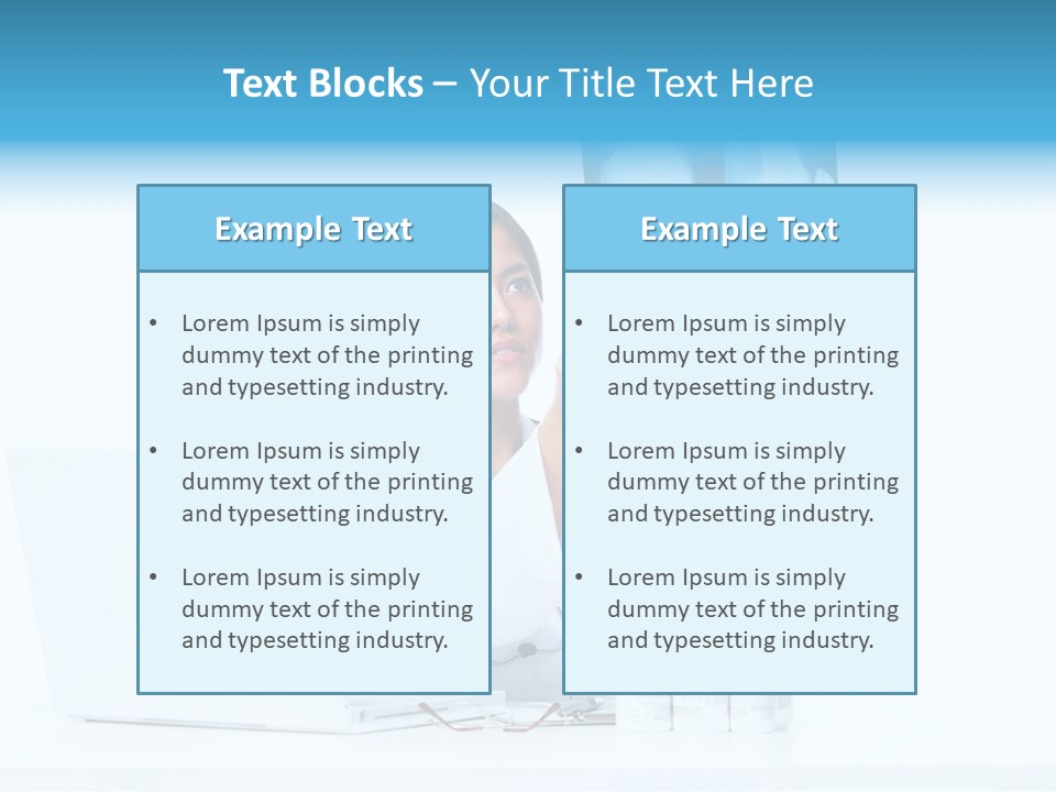 Pharmaceutical Background Illness PowerPoint Template
